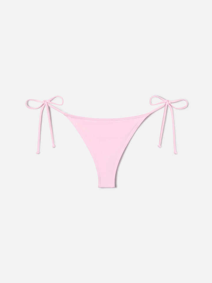 Bikini Leah Marielle triangolo rosa chiaro con laccetti