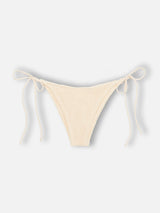 Slip da bagno classico beige crinkle da donna Marielle