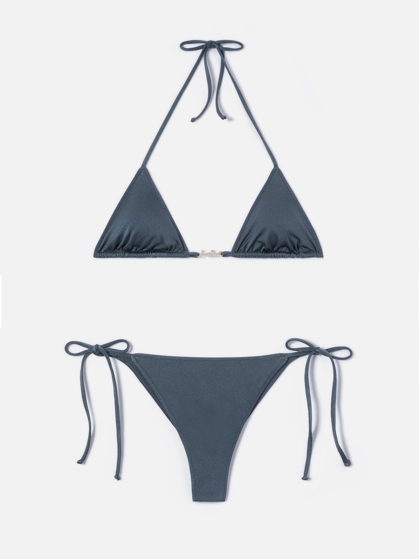 Bikini Leah Plate Marielle Plate glossy finish grigio