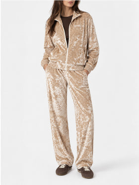 Felpa Miriam in ciniglia beige