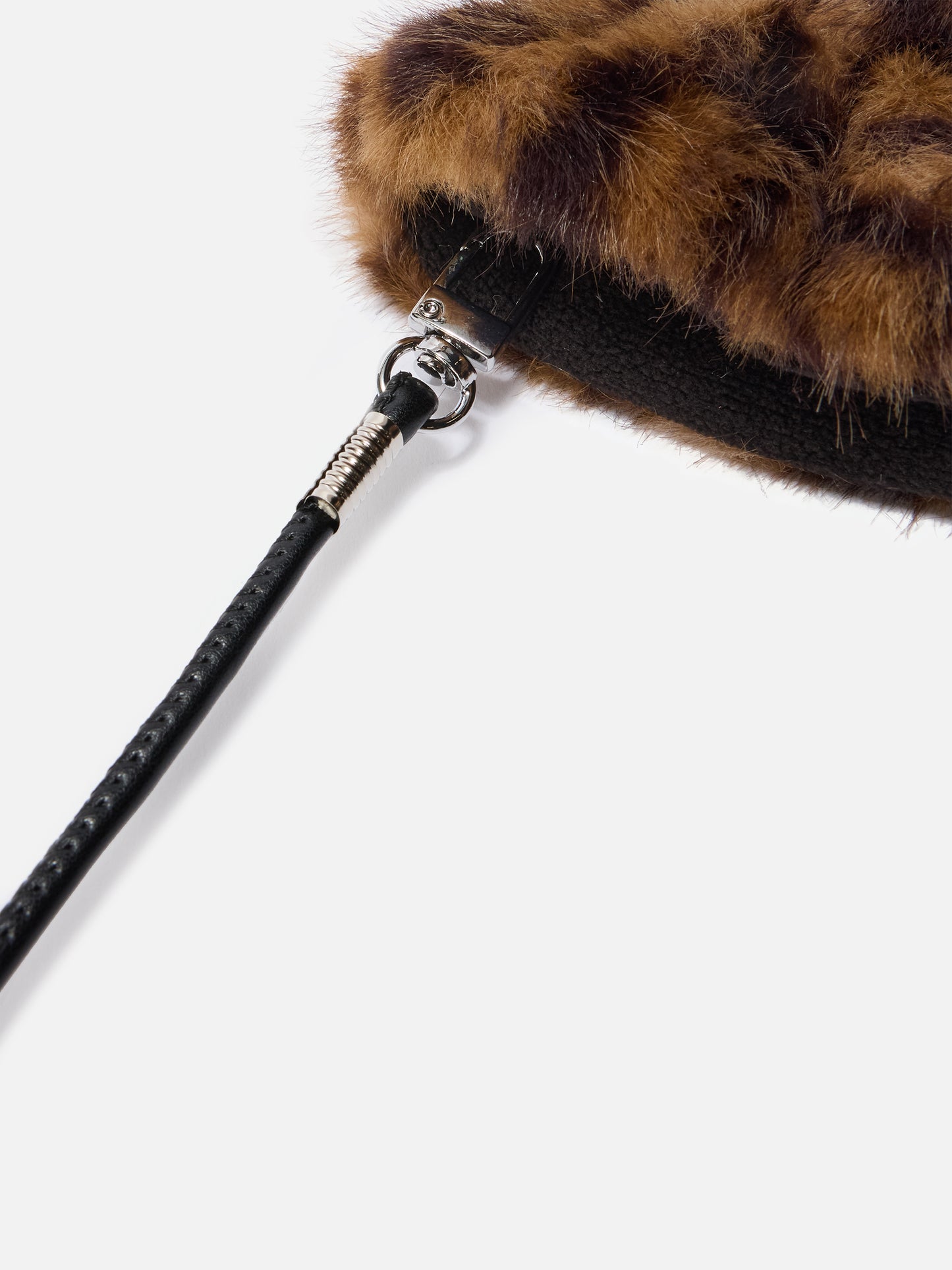 Muffy Gloves in beige faux fur