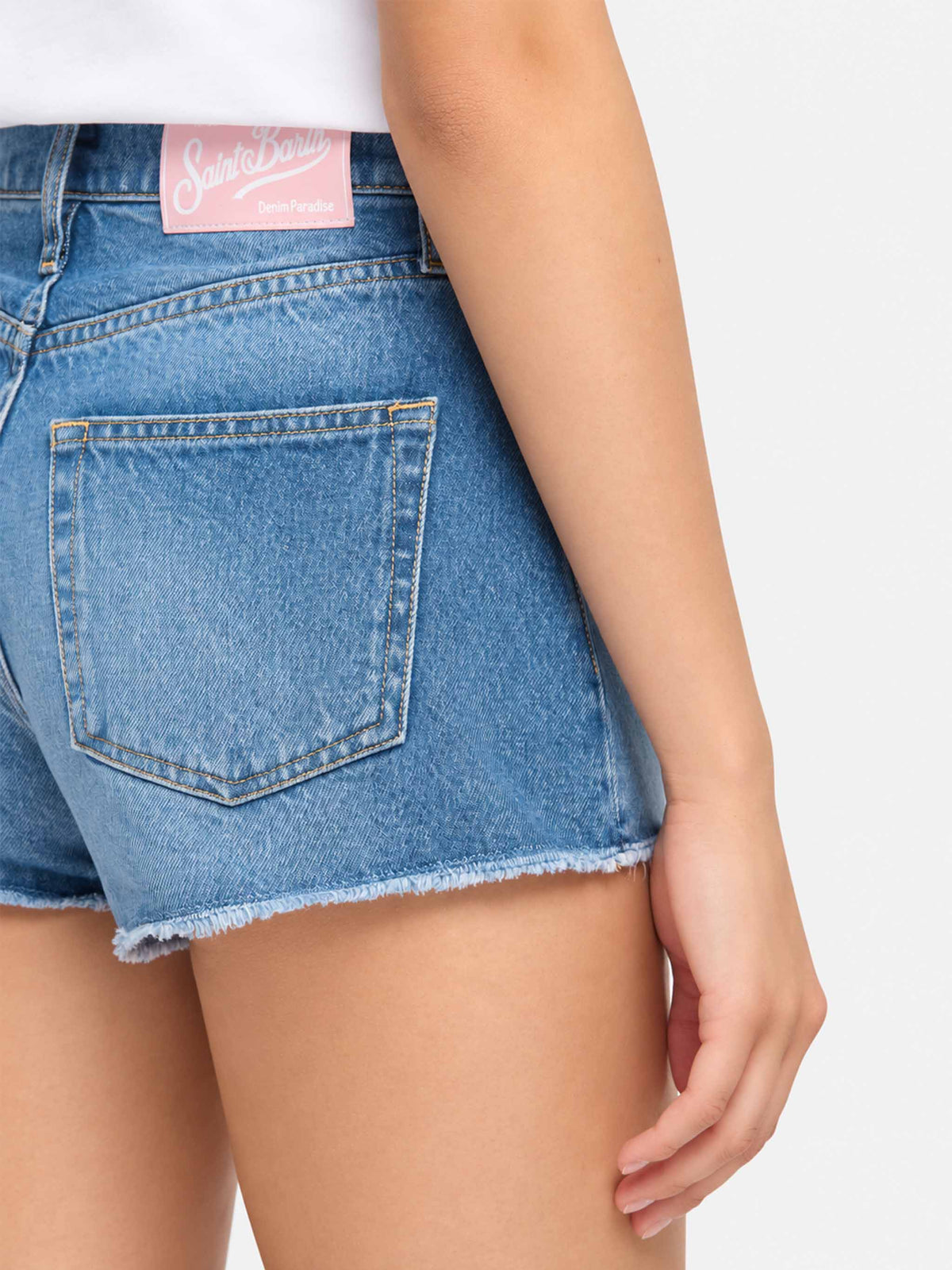 Musa blue denim shorts