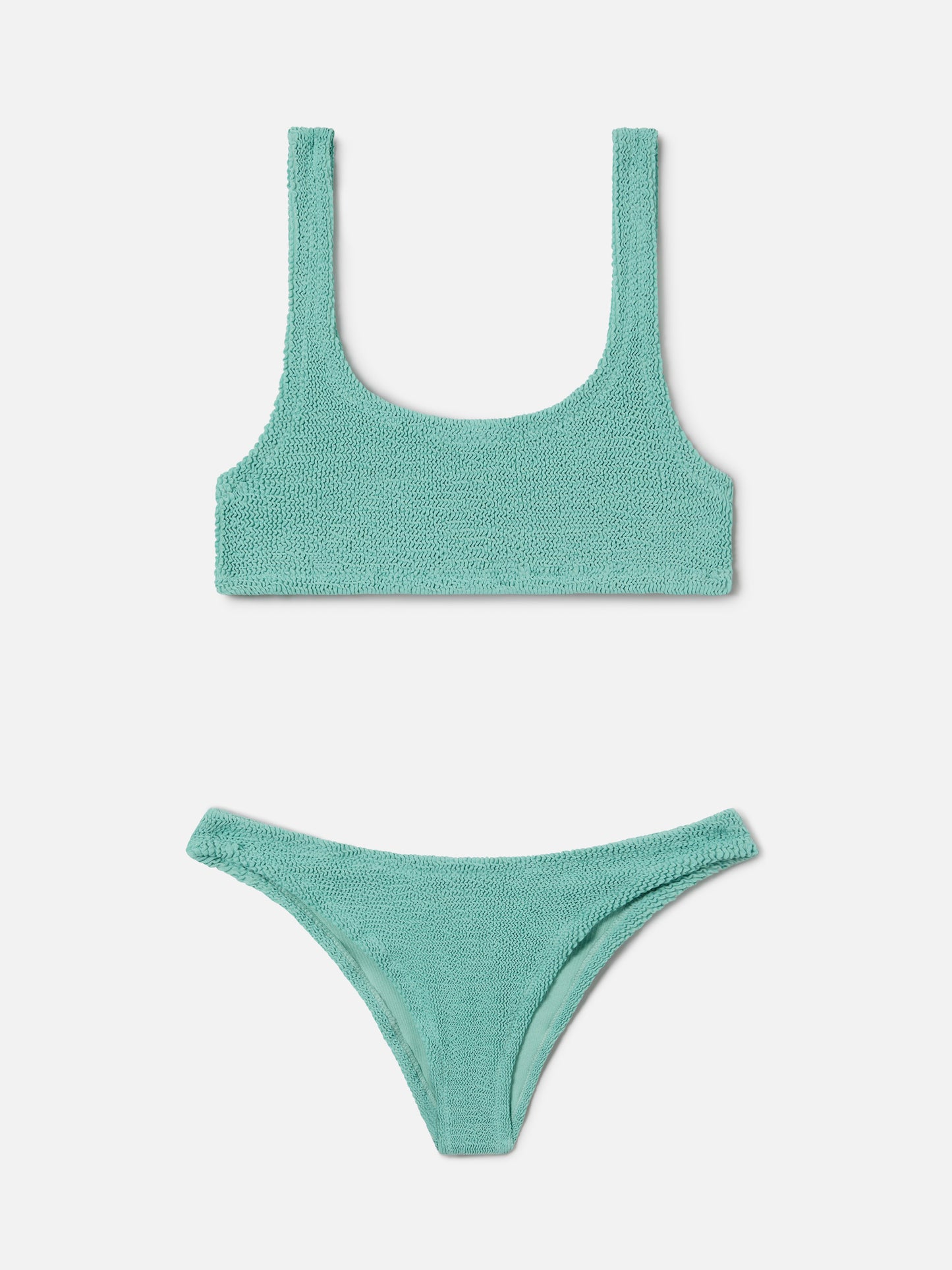 Bikini Naima Elise crinkle verde salvia