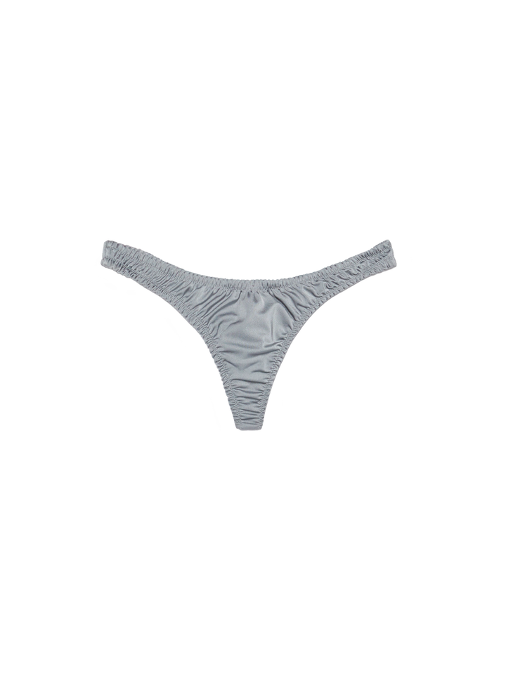 Nalu shimmer grey cheekiest swim briefs