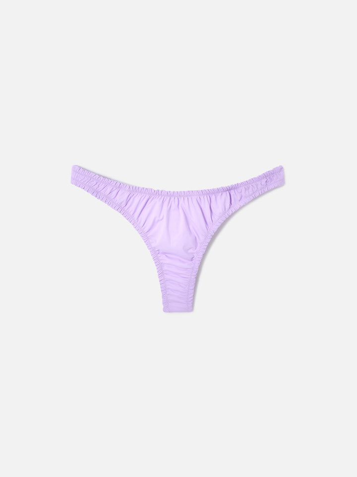 Nilly Nalu lilac ruffled triangle bikini