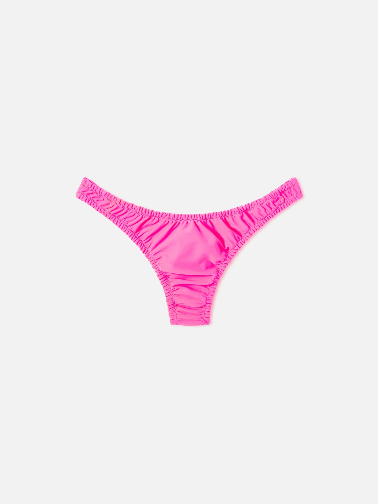 Slip mare Nalu cheekiest fucsia fluo tinta unita