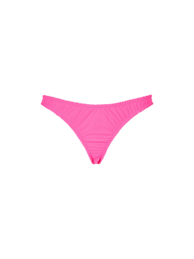 Woman fluo pink cheekiest swim briefs Nalu