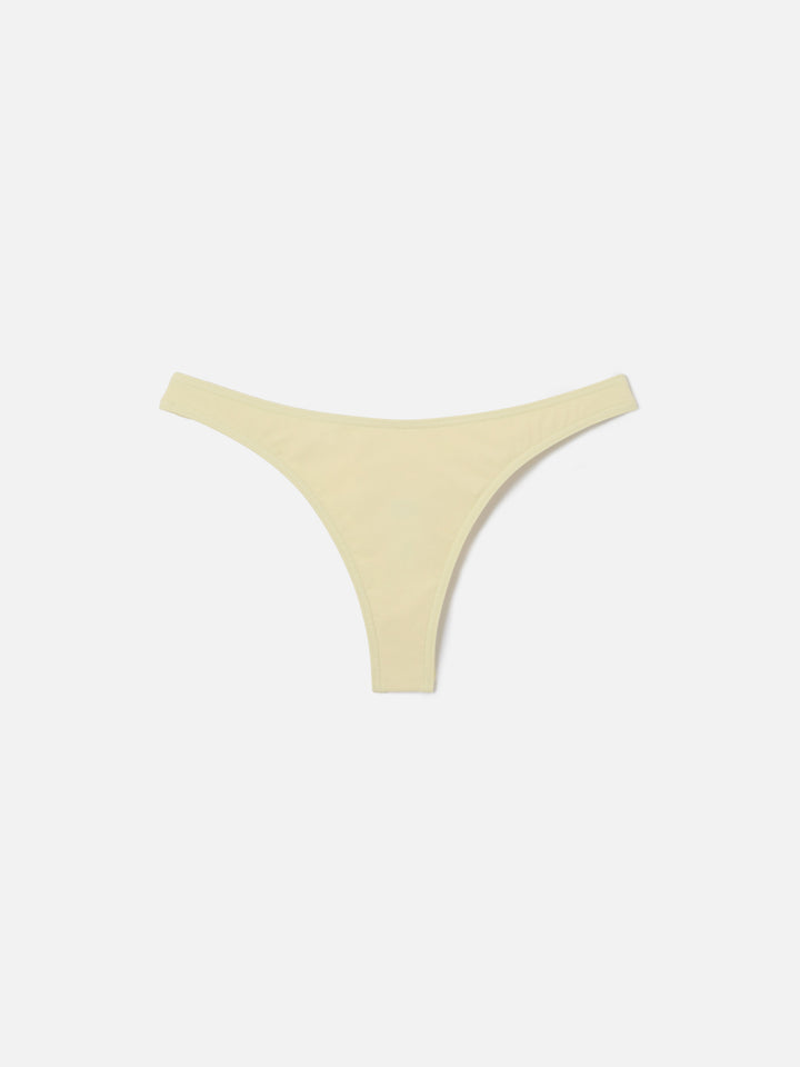 Bikini Amira Naomi balconette giallo burro tinta unita