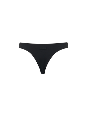 Woman black cheeky swim briefs Naomi