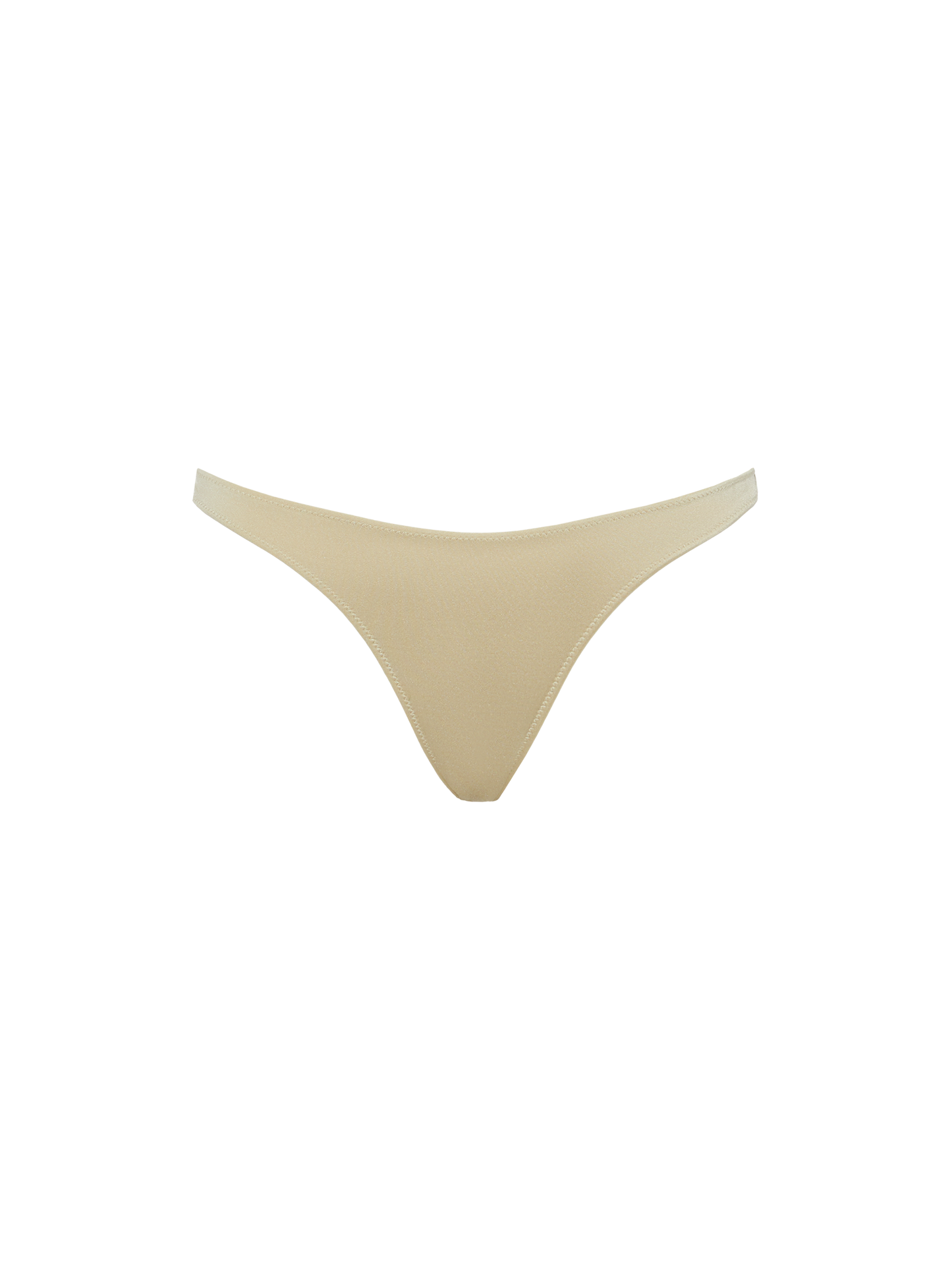 Naomi gold cheeky swim briefs with big rhinestone embellishment