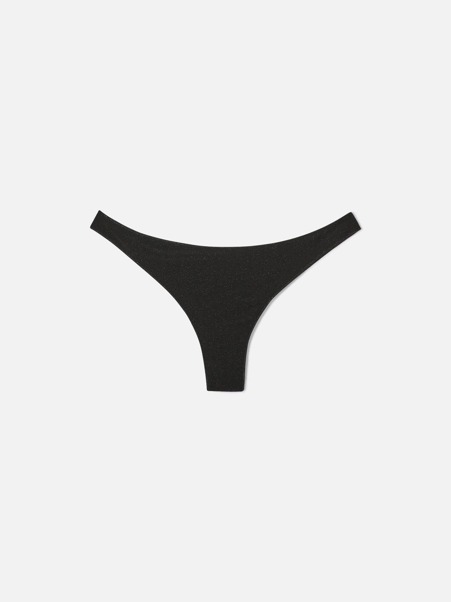Slip Naomi cheeky in lurex nero