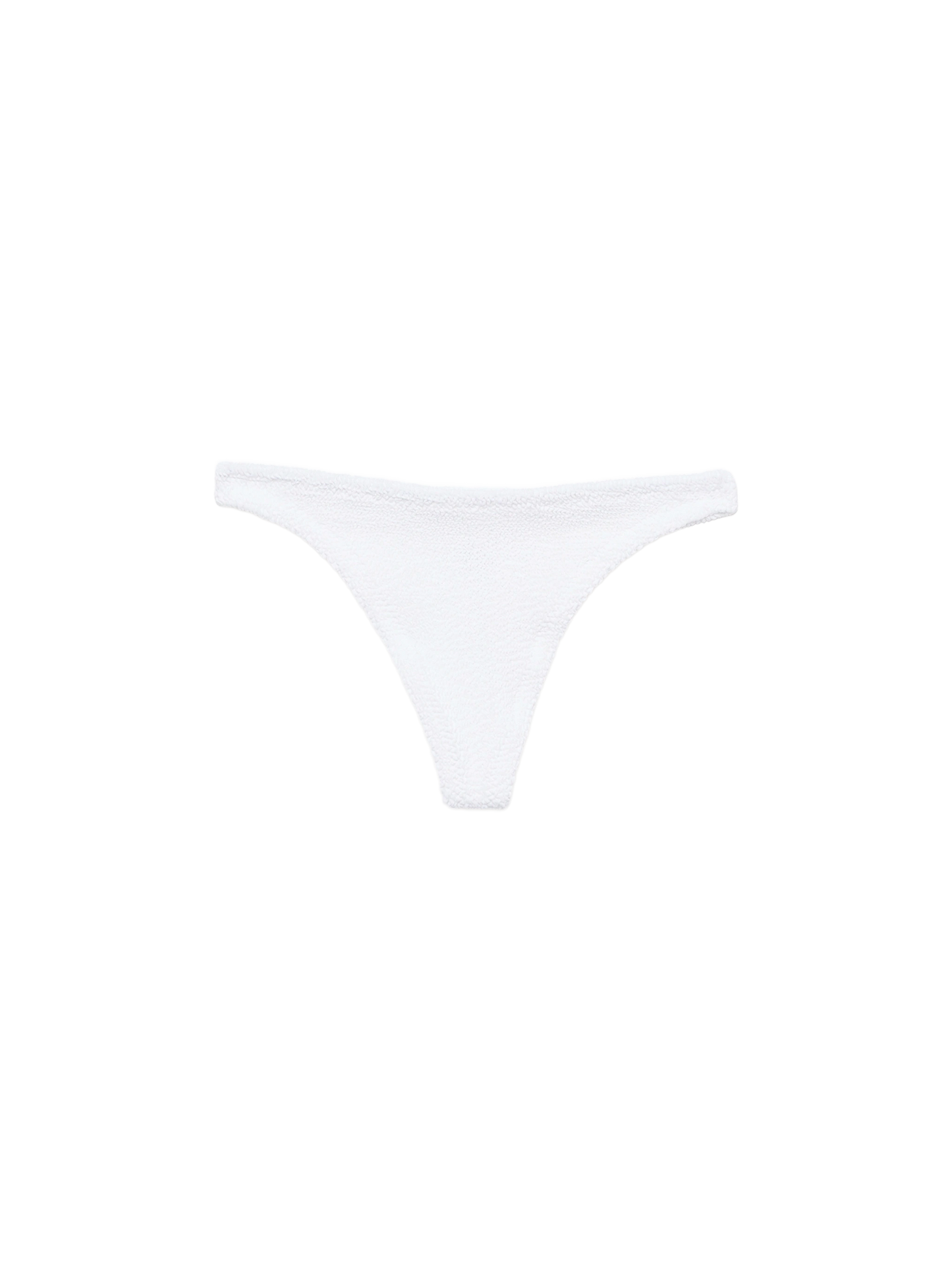 Naomi slip mare cheeky in crinkle color bianco