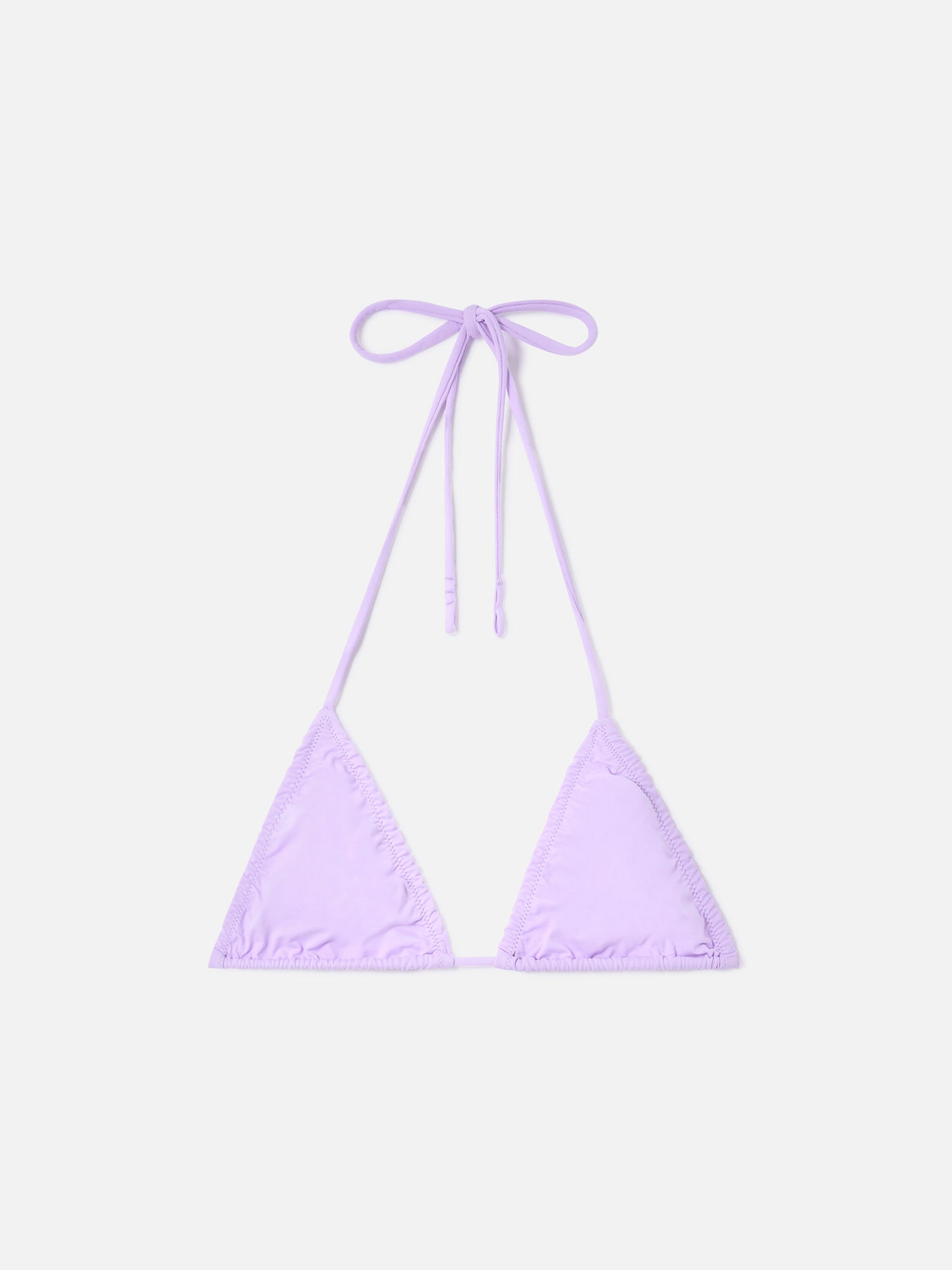 Nilly lilafarbenes Triangel-Bikini-Oberteil 