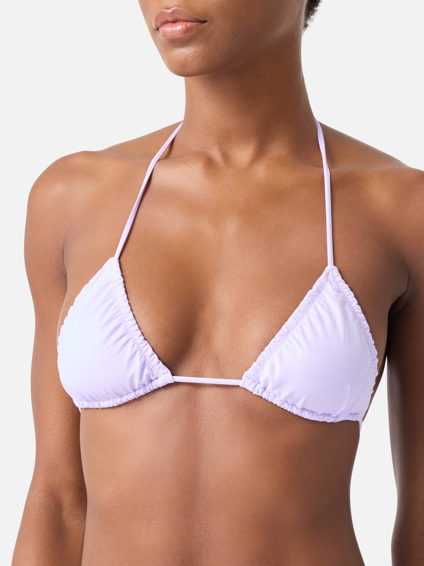 Nilly lilafarbenes Triangel-Bikini-Oberteil 