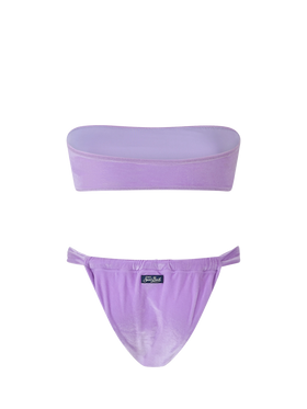 Woman chenille bandeau bikini Rebby Noelle