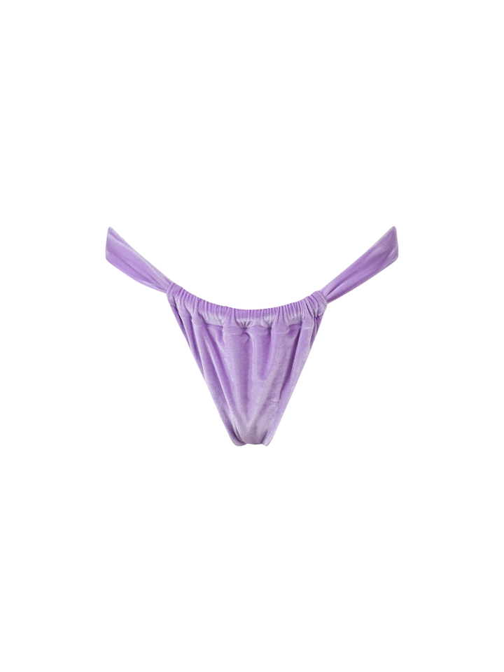 Woman chenille bandeau bikini Rebby Noelle