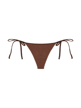 Norah – Braune, knusprige, freche Badeslips