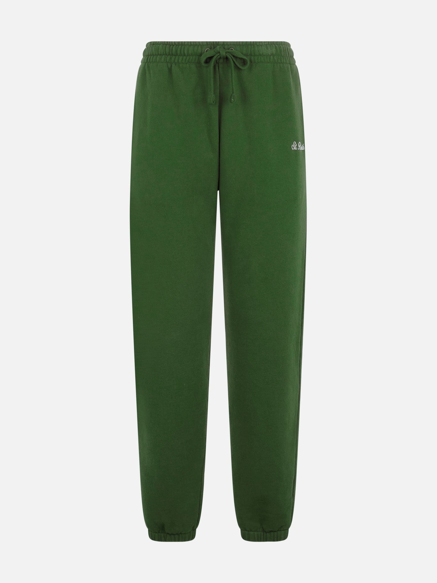 Pantaloni da jogging in pile Odalys verde militare