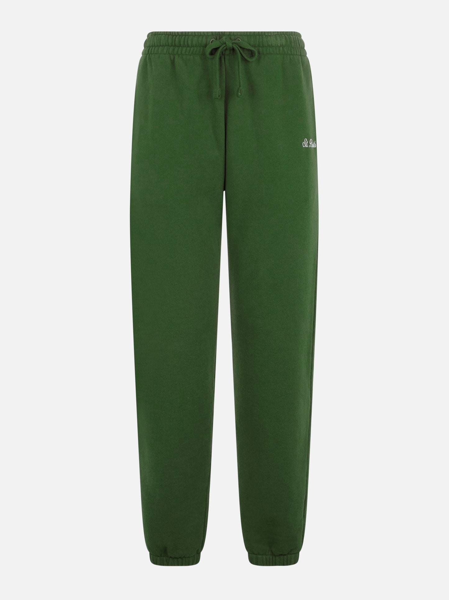 Pantaloni da jogging in pile Odalys verde militare