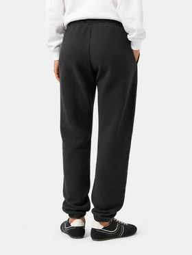 Pantaloni joggers in pile nero Odalys