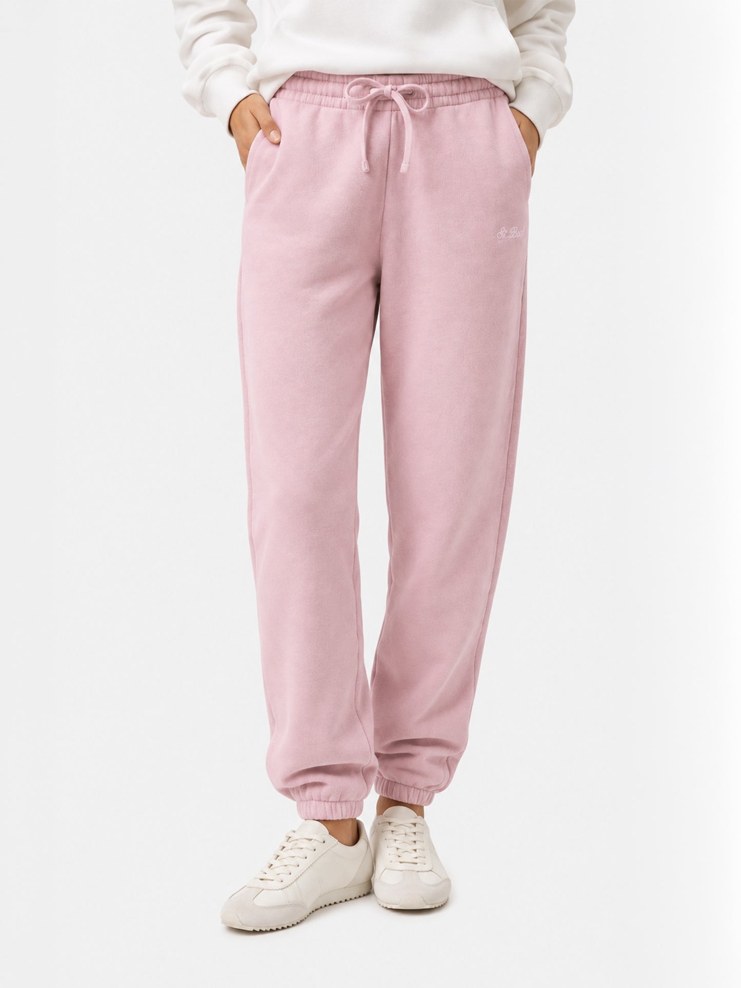 Jogginghose Odalys aus rosa Baumwollfleece 