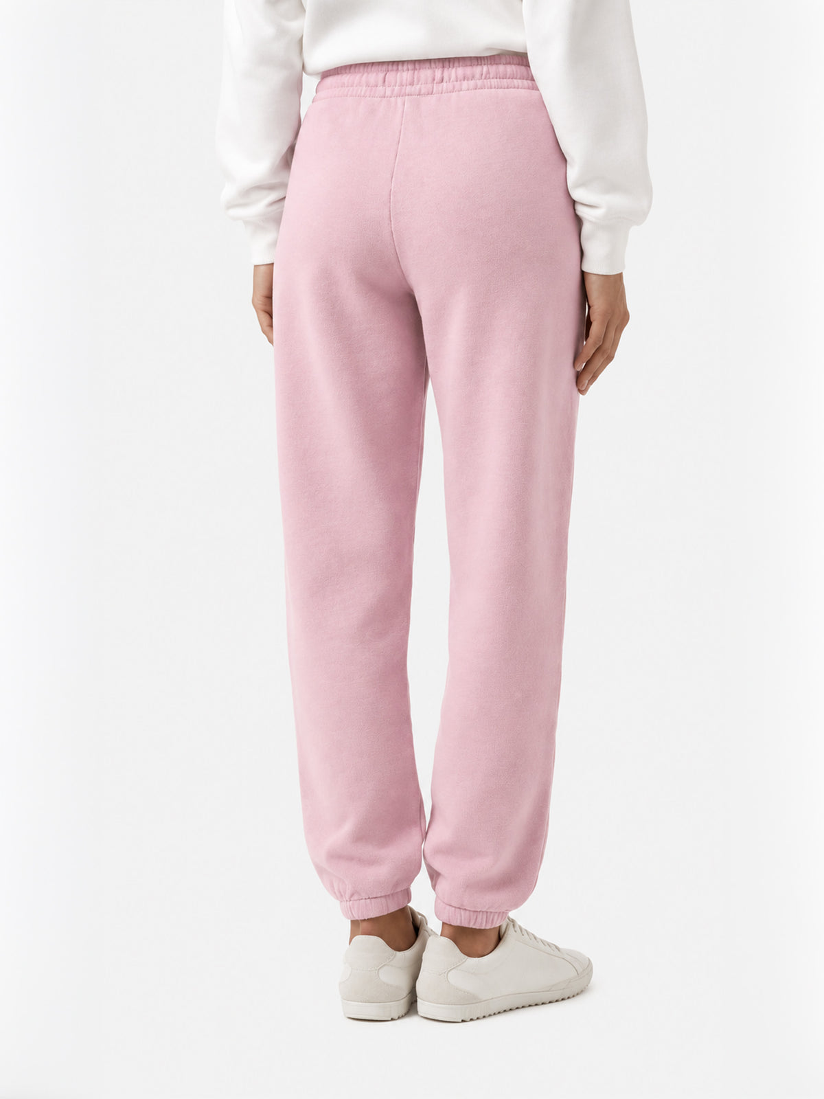 Jogginghose Odalys aus rosa Baumwollfleece 