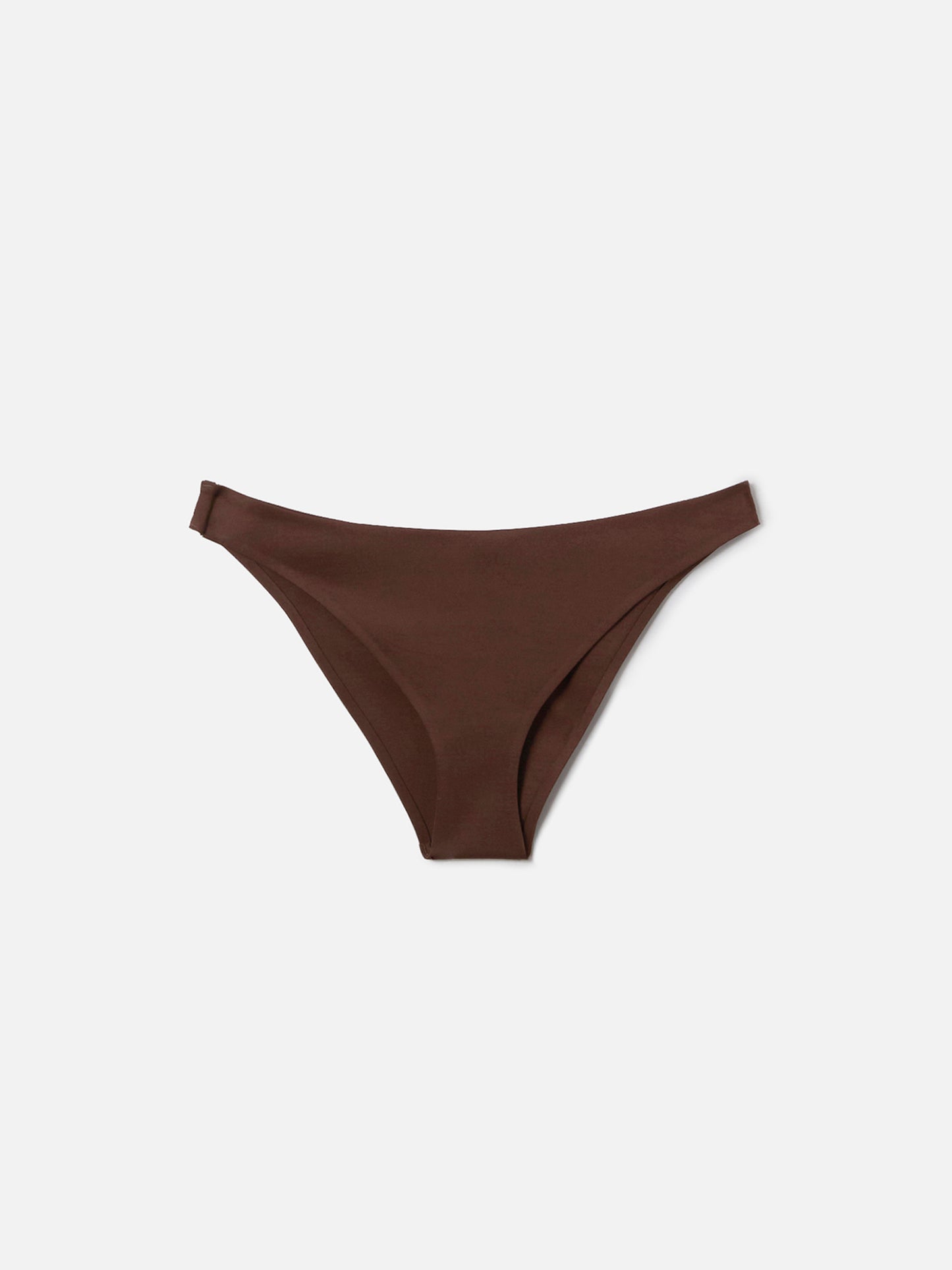Reanna bikini bottoms in brown soft technical fabric