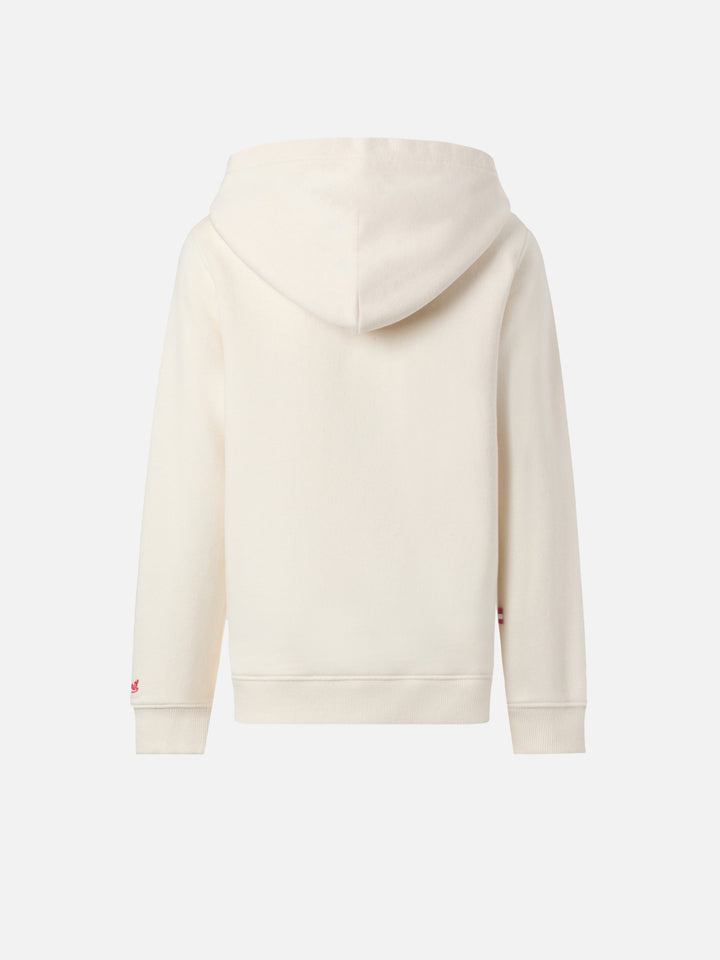 Oliver hooded sweatshirt with Vacanze di Natale print | VACANZE DI NATALE SPECIAL EDITION