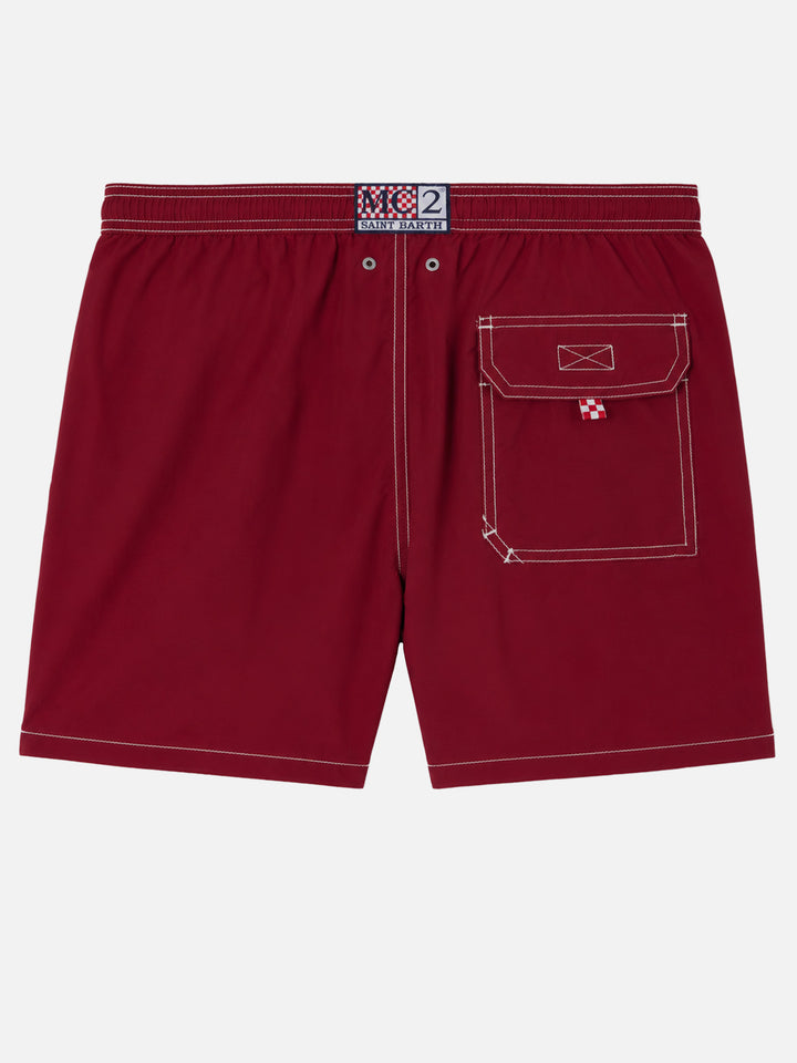 Costume classico leggero Patmos bordeaux