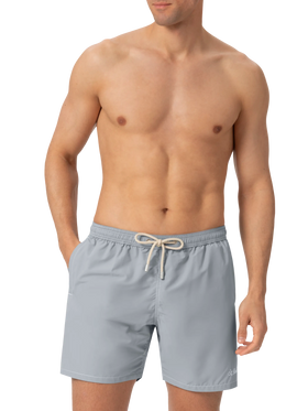 Graue mittellange Badeshorts Patmos
