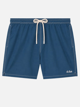 Bañador corto ligero clásico azul marino Patmos 