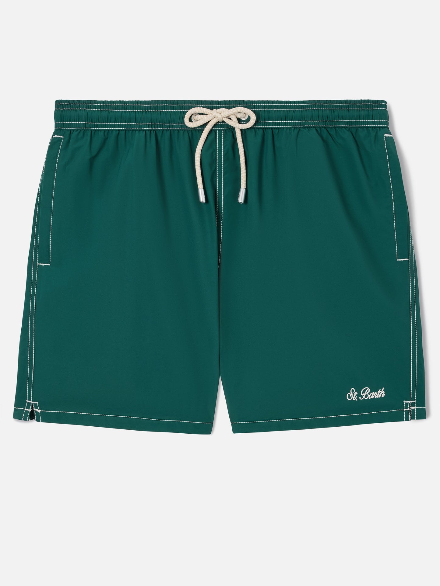 Bañador clásico Patmos en verde British 