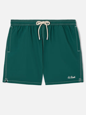Bañador clásico Patmos en verde British 