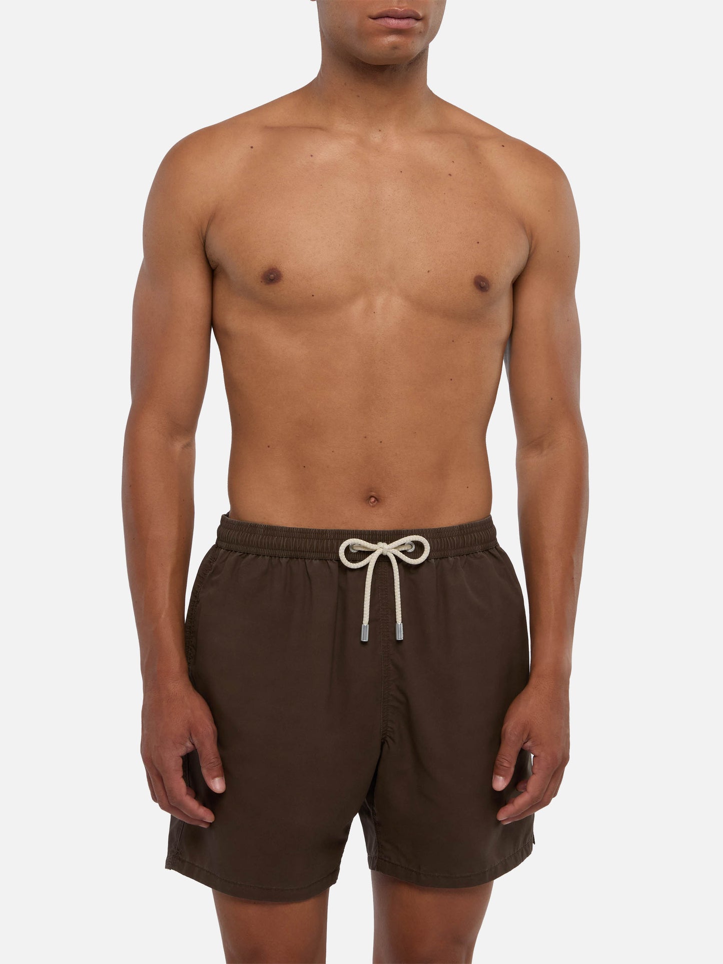 Vintage brown mid-length swim shorts Patmos Used