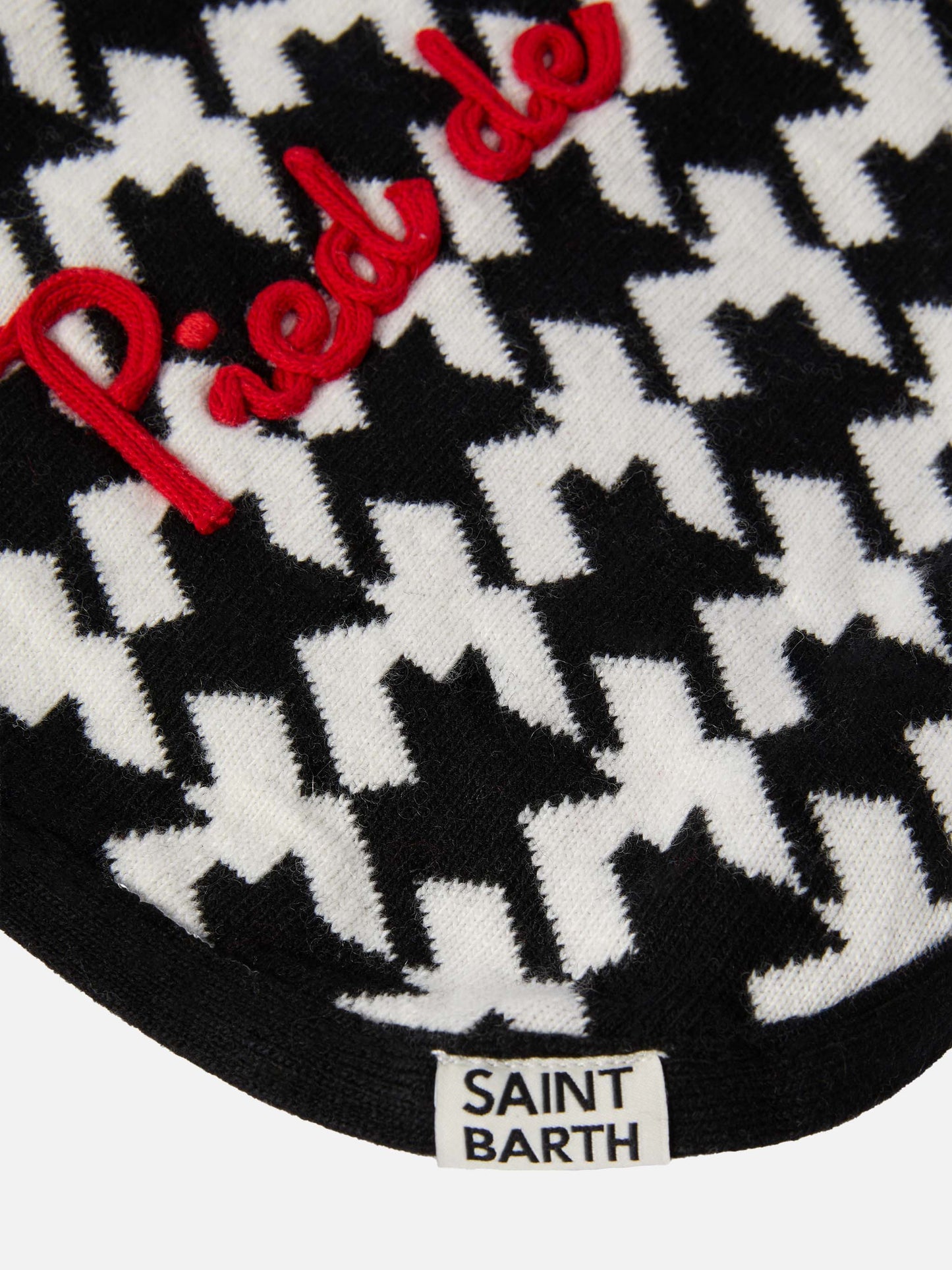 Maglioncino per cani con ricamo Pied de Chien