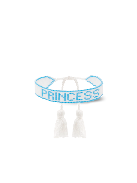 Pearls bracelet with Princess lettering - MC2 Saint Barth