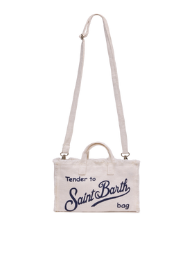 Off-white linen Phone Bag - MC2 Saint Barth