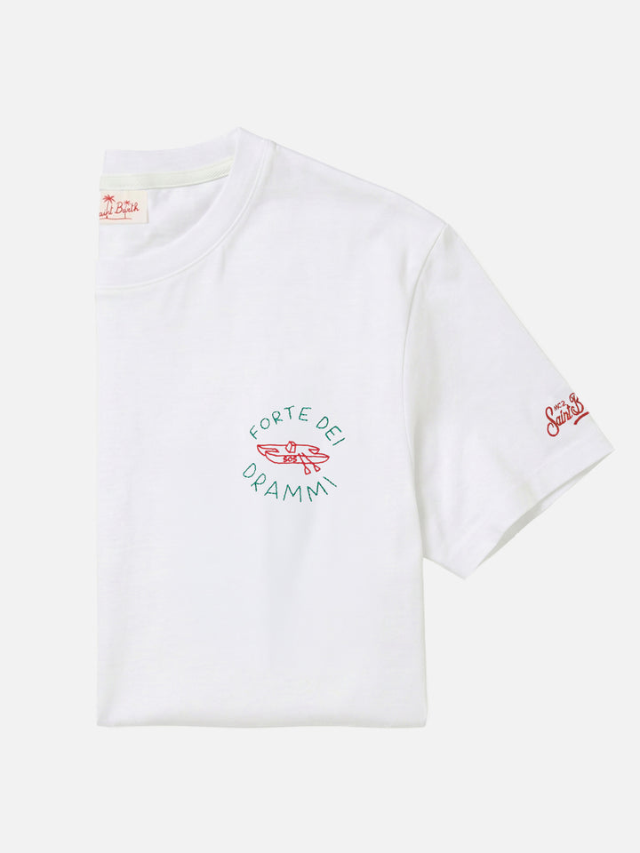 Portofino T-Shirt mit Forte dei Drammi-Stickerei | Special Edition 