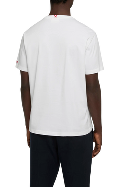 Classic fit cotton jersey t-shirt Portofino with Famolo strano embroidery |INSULTI LUMINOSI SPECIAL EDITION