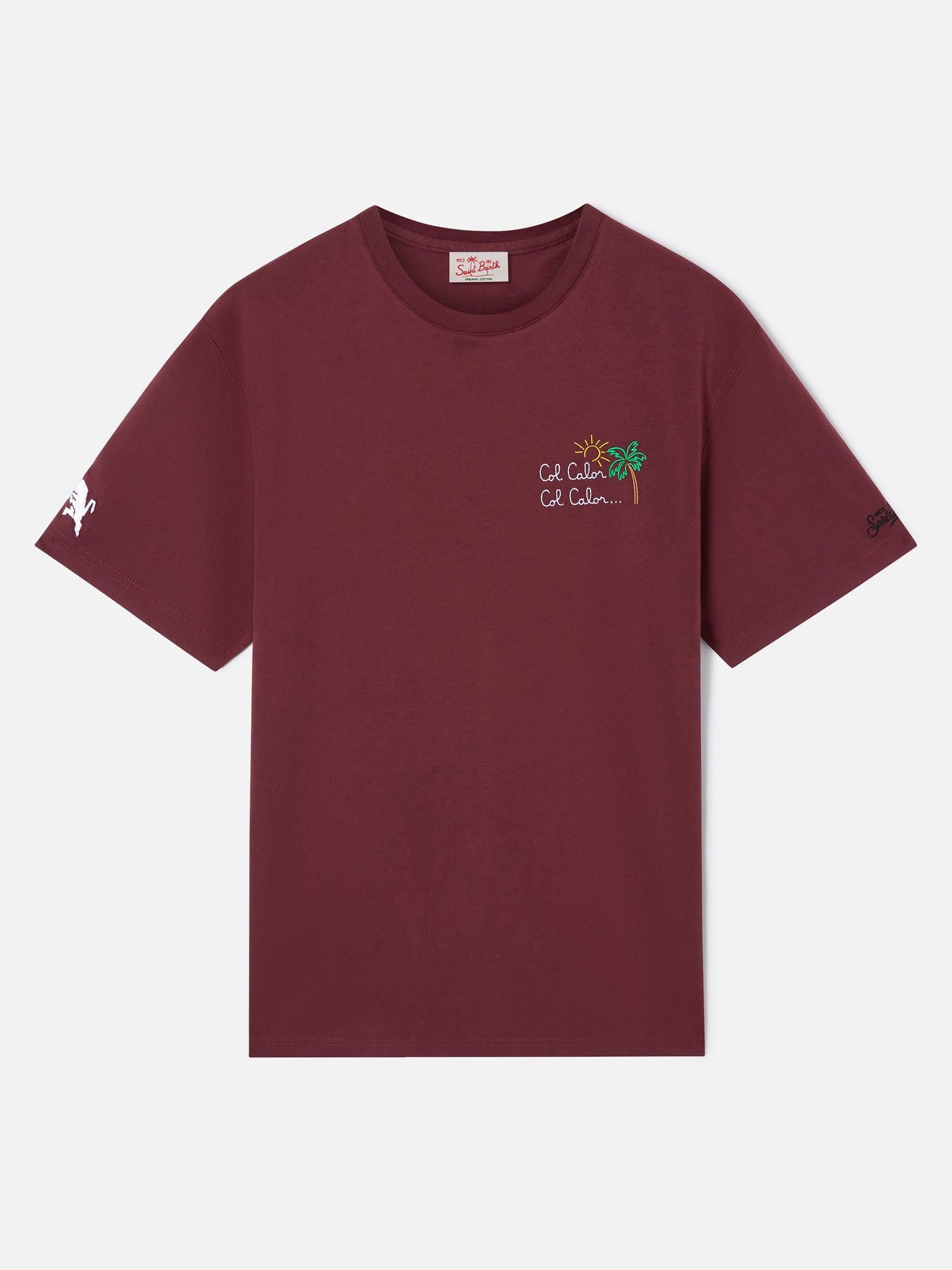 Bordeaux Portofino T-shirt with Torino FC Col Calor Col Calor... embroidery | TORINO FC SPECIAL EDITION