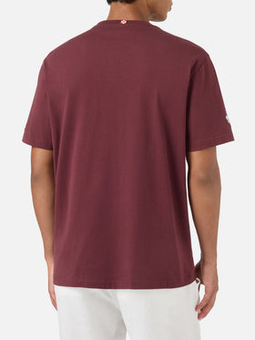 Bordeaux Portofino T-shirt with Torino FC Col Calor Col Calor... embroidery | TORINO FC SPECIAL EDITION