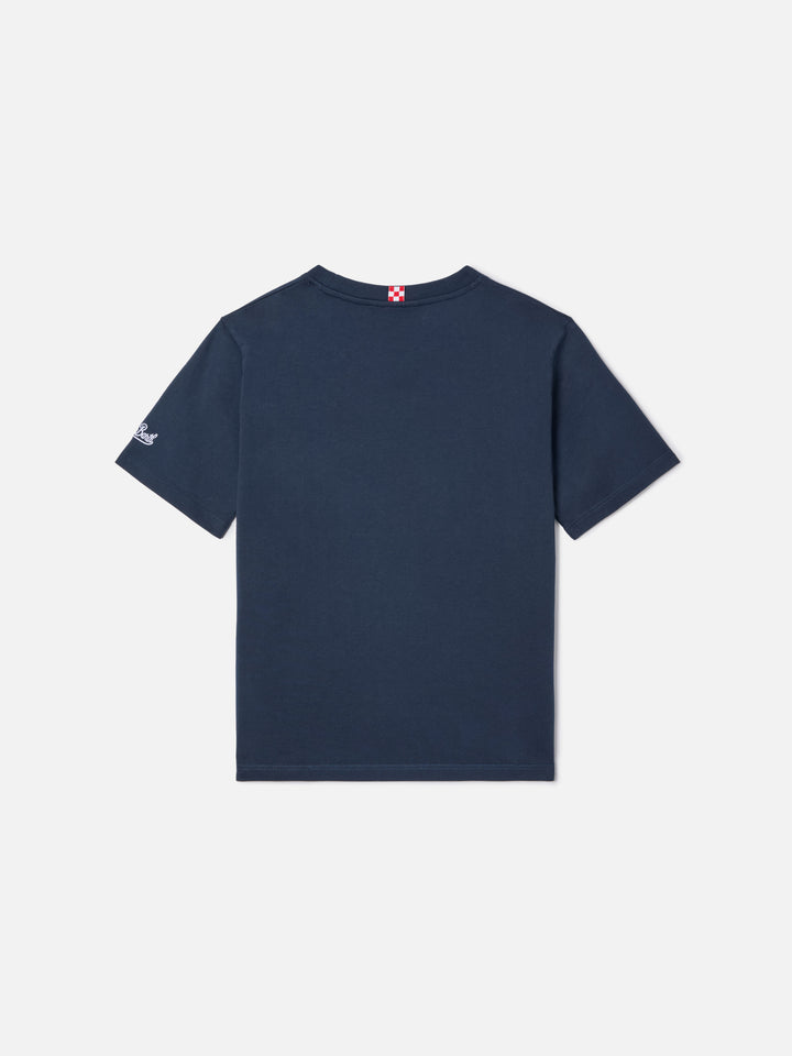 Portofino Jr t-shirt with Acqua In Bocca embroidery