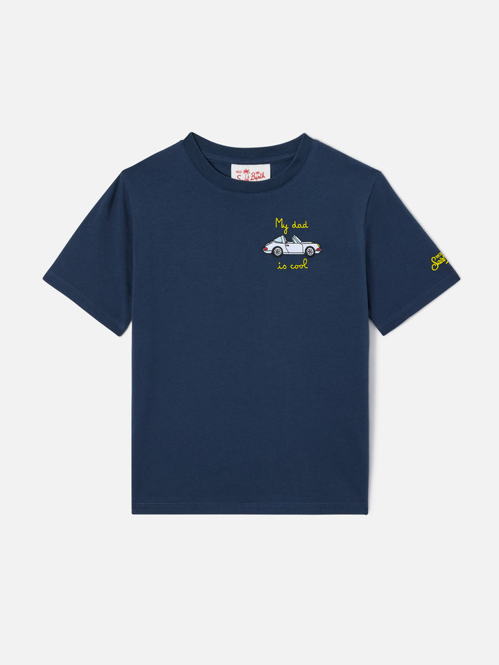 Camiseta Portofino Jr con bordado My Dad Is Cool | Edición Especial 