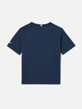Portofino Jr t-shirt with My Dad Is Cool embroidery | Special Edition