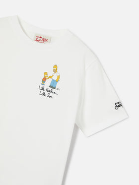 T-shirt Portofino Jr con ricamo Like Father Like Son | Special Edition