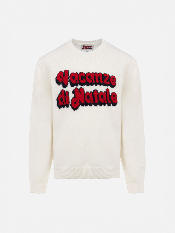 Jersey de cuello redondo Princess con jacquard Vacanze di Natale | VACANZE DI NATALE SPECIAL EDITION 