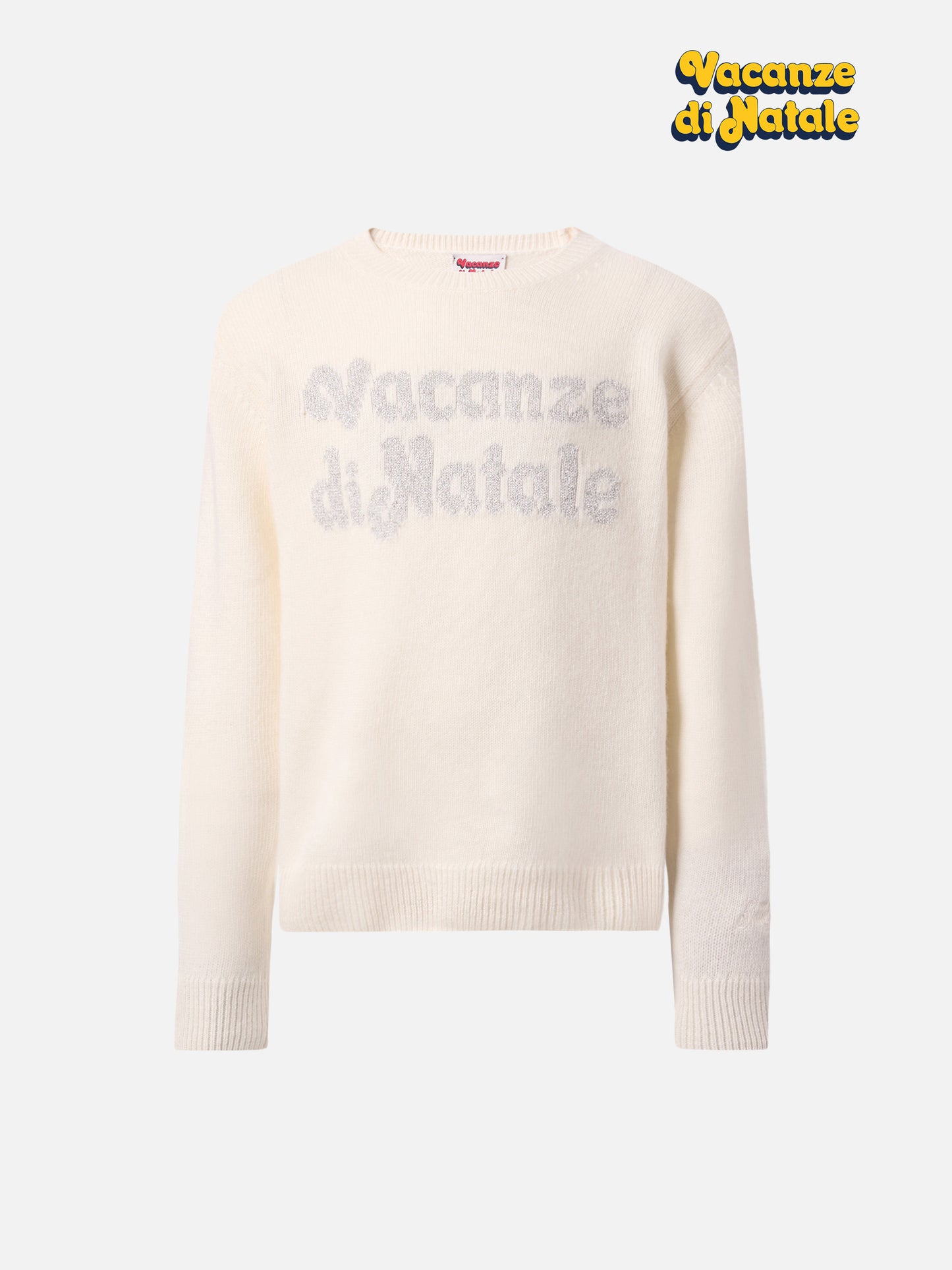 Maglione  Princess in misto cashmere con jacquard lurex Vacanze di Natale | VACANZE DI NATALE