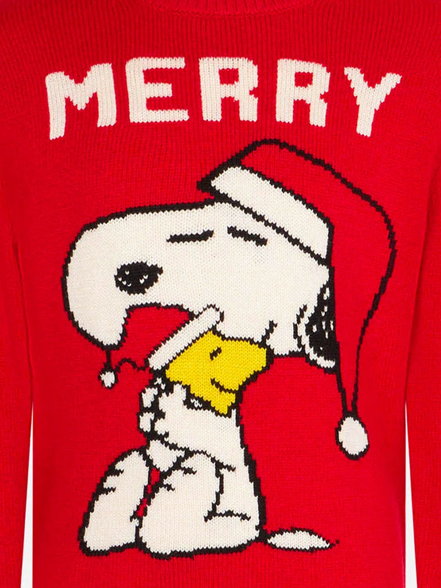 Kinderpullover mit Rundhalsausschnitt und weihnachtlichem Snoopy-Aufdruck | SNOOPY – PEANUTS™ SONDEREDITION