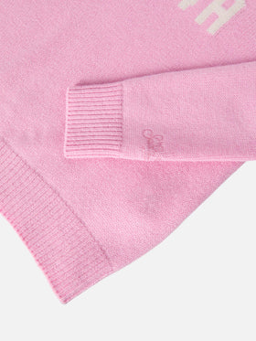 Maglione Princess in misto cashmere con jacquard Bella e Brava