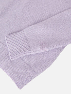 Maglione Princess in misto cashmere con jacquard Bella e Monella